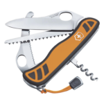 VICTORINOX MC9 – Navaja multiherramienta / 111 mm / 150 g / 6 funciones / Apertura una mano / Hoja curva caza / 0.36 ft