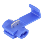 EPCOM POWERLINE AECW-2 – Terminal de Conexión sin Soldadura / Tipo Almeja / 16-14 AWG / Termoplástico Aislante / Paquete 25 Piezas