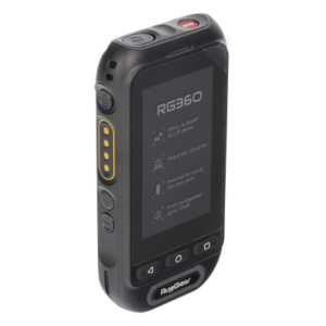 RUGGEAR RG360 – Radio PoC LTE / Altavoz 2W 105 dB / 3GPP Mission-Critical PTT / IP68 y MIL-STD-810H / Batería Extraíble 3000 mAh / 197 g / Multi APN
