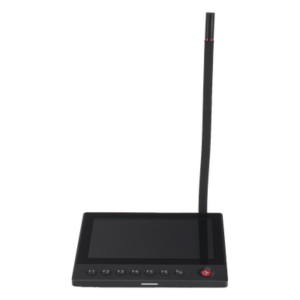 HIKVISION DS-QAZ1MP7G1 – Micrófono IP de Red / Pantalla Táctil 7" / 6 Teclas Programables / PoE 12 VCD / RJ45 10/100 Mbps
