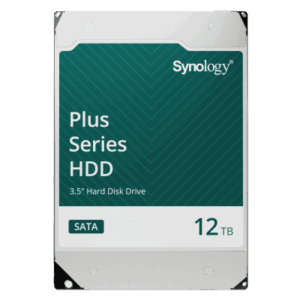 SYNOLOGY HAT3310-12T – Disco Duro SATA 3.5" / 12 TB / 7200 RPM / Caché 512 MB / SATA 6 Gb/s / Carga 180 TB/año