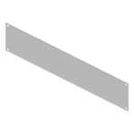 LINKEDPRO STF-2UW – Panel Ciego para Rack 19 in / 2U / Acero Calibre 14 / 483 mm x 88 mm (19.02 in x 3.46 in) / Pintura Electrostática Blanca / Componente Pasivo