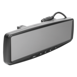 ECCO EC4210BK – Monitor Retrovisor con Cámara de Reversa / Pantalla LCD 4.3'' / Ángulo 170° / IP69K / Sistema 2 Cámaras