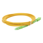 LINKEDPRO BY EPCOM LPSM3SCASCAS2 – Jumper de Fibra Óptica / SC/APC-SC/APC / Monomodo OS2 / Simplex / 2 m (6.56 ft) / 3 mm
