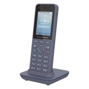 GRANDSTREAM WP826 – Teléfono IP Inalámbrico / Wi-Fi 6 Dual Band / 3 Cuentas SIP / 3 Líneas / Voz HD / Bluetooth / Pantalla 2.4" / Batería 3000 mAh