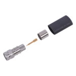 RF INDUSTRIES,LTD RFN-1006-9L2 – Conector RF N Macho Hexagonal / Anillo Plegable / Para Cable LMR-600 / LP600 / CNT-600 / Contacto Oro / Aislante Teflón