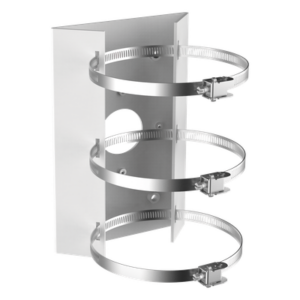 HIKVISION DS-2904ZJ – Soporte de Montaje en Poste / Ajustable / Interior y Exterior / Carga 10 kg (22.05 lb) / 240 mm (9.45 in)