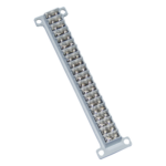 PRECISION PSTTB20PM – Bloque de Terminales / 20 Líneas / 10 A / 400 V / Carcasa Modular ABS / Terminales de Cobre