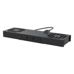LINKEDPRO BY EPCOM LP-VENT-02V2 – Kit de Ventilación Forzada / 2 Ventiladores 12x12 cm / 3 Tomas NEMA 5-15R / 110 Vca / 15A Máx / Cable 1.7 m / 5.6 ft