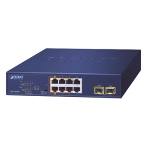 PLANET GSD-1022UP – Switch PoE No Administrable / 2 Puertos 802.3bt 60W / 4 Puertos 802.3at 30W / 2 Puertos Gigabit TP / 2 Puertos SFP / 180W Total / 20Gbps