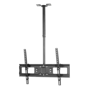PEERLESS TVC3260 – Montaje de techo Inclinable y Ajustable para pantallas desde 32-75 pulgadas / Capacidad de Carga 50 kg / VESA 200x200 hasta 600x400 / Acabado Resistente a Rasguños / Incluye Herrajes de Montaje