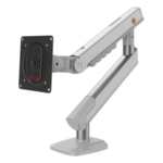NB-EPCOM A5-XSNB – Brazo Ergonómico para Monitor / Soporte 17" a 32" / VESA 75x75 y 100x100 mm / Carga 2-7 kg (4.4-15.4 lbs) / Ajuste de Tensión / Rotación ±90° / Altura 419 mm (16.5") / Color Blanco
