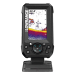 LOWRANCE 000-16110-001 – Ecosonda / Pantalla IPS 4 Pulgadas / 200 W RMS / Alcance 152 m (499 ft) / Transductor Bala Incluido / Conector Twist-Lock