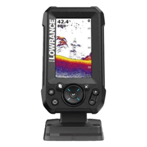 LOWRANCE 000-16110-001 – Ecosonda / Pantalla IPS 4 Pulgadas / 200 W RMS / Alcance 152 m (499 ft) / Transductor Bala Incluido / Conector Twist-Lock