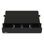 PANDUIT FRE2UBL – Panel de Distribución de Fibra Óptica / 2 UR / 192 Fibras / 8 Ranuras FAP o FMP / Bandejas Deslizantes