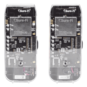 Sure-Fi PINGER – Kit de Prueba para Transmisión Inalámbrica en Campo / 1.6 km (1 Milla) con Obstrucciones / +80 km Línea de Vista / 900 MHz / AES128