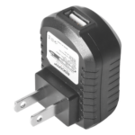 EPCOM POWERLINE PLUSB1000 – Cargador USB Profesional / 1 Puerto / 5 Vcc / 1 A / Entrada Universal 100-240 Vca / Protección Integrada