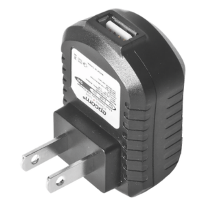 EPCOM POWERLINE PLUSB1000 – Cargador USB Profesional / 1 Puerto / 5 Vcc / 1 A / Entrada Universal 100-240 Vca / Protección Integrada