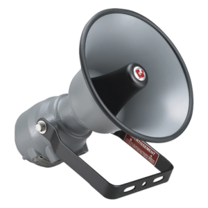 FEDERAL SIGNAL INDUSTRIAL SSTX3-MV – Sirena Electrónica a Prueba de Explosiones / 3 Tonos Seleccionables / 101-118 dB a 1-3 m (3.3-9.8 ft) / IP66 / 24 VCC / 120-240 VCA