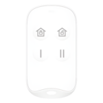 HIKVISION DS-PKF201-WB – Control Remoto Inalámbrico / Botones Programables / RF 433 MHz con Salto de Frecuencia / Batería CR2032 2 Años / Ultra Compacto 15 g / -10°C a 55°C