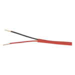 LINKEDPRO LP216-FIRE – Cable para Incendio / 2x16 AWG / FPLR / UL 1666 Riser / Bobina 305 m (1000 ft) / Cobre 100% / Cubierta Roja