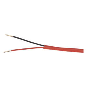 LINKEDPRO LP216-FIRE – Cable para Incendio / 2x16 AWG / FPLR / UL 1666 Riser / Bobina 305 m (1000 ft) / Cobre 100% / Cubierta Roja