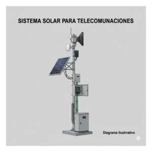 EPCOM POWERLINE PL1224G2RV2 – Kit Solar PoE / 225 W / 24 Vcc / 2 Salidas / 120 Ah / 48 h Autonomía