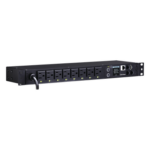 CYBERPOWER PDU41001 – PDU Switchable / 8 Salidas NEMA 5-15R / Entrada 120 Vca NEMA 5-15P / Horizontal 19in / 1UR / Control Remoto por Red / Daisy Chain