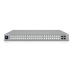 UBIQUITI USW-PRO-XG-48 – Switch Administrable / 48 Puertos / 32 × 10 GbE + 16 × 2.5 GbE / 4 × SFP28 25G / Capa 3 / 920 Gbps / Etherlighting™ / 1U Rack
