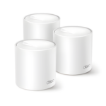 TP-LINK DECOX10-3PACK – Sistema Mesh Wi-Fi 6 / AX1500 Mbps / Doble Banda / 2 Puertos Gigabit WAN/LAN / 2 Antenas Internas / Administración por App / IPv6/IPv4