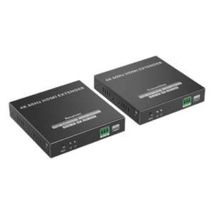 EPCOM TITANIUM TT-582 – Extensor HDMI / 4K @60Hz / 120 m (393.7 ft) / HDMI 2.0 / HDCP 2.2 / IR Bidireccional / Loop Out