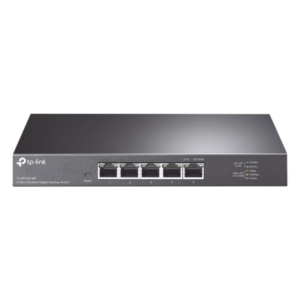 TP-LINK TL-SG105-M2 – Switch / 5 Puertos / 2.5 Gbps / No Administrable / Escritorio / 25 Gbps Capacidad de Conmutación / Sin Ventilador / Carcasa Metálica