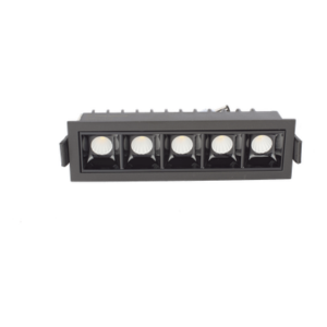 EPCOM INDUSTRIAL EPIDL10W – Reflector LED Lineal Empotrable / Luz Fría 6000 K / 10 W / 750 lúmenes / Haz 45° / IP20 / Vida útil 50000 hrs