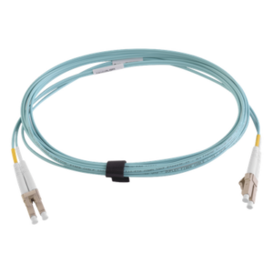 SIEMON FJ2-LCLC5L-05AQ – Jumper de Fibra Óptica / Multimodo 50/125 OM3 / LC-LC Duplex / OFNR / 5 m (16.40 pies) / Color Aqua