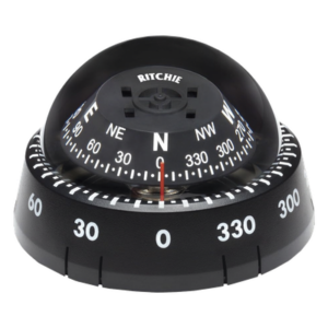 RITCHIE XP-99 – Brújula para Kayak / Esfera 70 mm / Montaje Superficial / Rango -40°C a +70°C / Sin Cableado