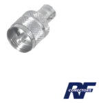 RF INDUSTRIES,LTD RFB-1137 – Adaptador RF en Línea / BNC Hembra a UHF Macho (PL-259) / 50 Ohm / Cuerpo Niquelado / Contacto Plateado / Aislante Delrin