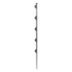 EPCOM INDUSTRIAL SYS-POST-3 – Poste de Paso para Cerca Electrificada / 1.2 m (3.9 ft) / Tubo Galvanizado Cal. 18 / 1" Diámetro / 5 Aisladores / Fijación en Concreto
