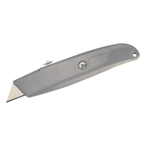 EPCOM POWERLINE EP-ZD-07 – Navaja de Uso Rudo. Carcaza Metálica, Cuchilla Intercambiable.