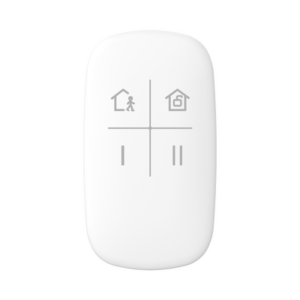 HIKVISION DS-PKF1-WB – (AX PRO) Control Remoto para Armado y Desarmado / Teclas con Funciones Programables