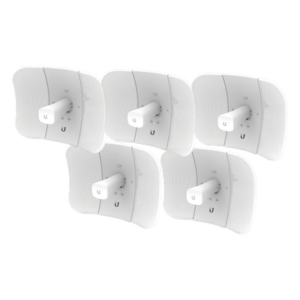 UBIQUITI LBE-5AC-GEN2-5 – Kit CPE airMAX AC / 5 GHz / 450 Mbps / Antena 23 dBi / 2x2 MIMO / 5 Unidades / 5150-5875 MHz