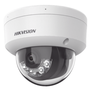 HIKVISION DS-2CD2163G2-LIS2U – Cámara Domo IP / 6 Megapixel / Dual Light 30 m (98.4 ft) / Lente 2.8 mm / 105° / AcuSense / IP67 / IK10 / WDR 120 dB / PoE
