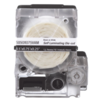 PANDUIT S100X125VAM – Casete de Etiquetas Autolaminadas / Vinilo / 25.4 x 38.1 mm / 200 Unidades / Cables 3.1 a 7 mm (0.12 a 0.28 in)