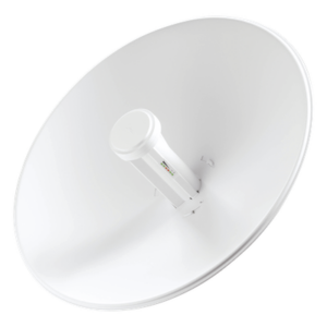 UBIQUITI PBE-M2-400 – Radio Dish / 2.4 GHz / 18 dBi / 150 Mbps / 1.38 ft x 1.38 ft / PoE 24V
