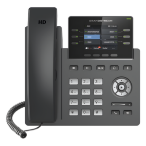 GRANDSTREAM GRP-2613 – Teléfono IP / 3 Líneas SIP / 6 Cuentas / Pantalla 2.4" / PoE / Gigabit / Audio HD Opus