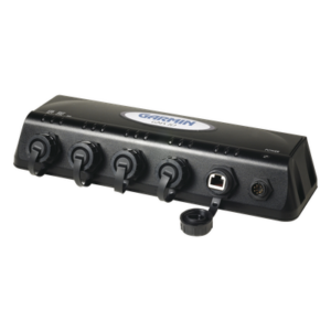 GARMIN 10-00351-00 – Switch Marino / 3 Puertos / Red Garmin / Montaje Compacto / 0.544 kg / Entornos Exigentes