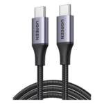 UGREEN 90440 – Cable USB-C a USB-C / 2 m (6.6 ft) / Carga 240W / PD3.1 / 480 Mbps / Aluminio / Nylon Trenzado