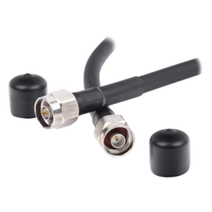 LINKEDPRO BY EPCOM LP-NM-NM-60-V2 – Jumper de Baja Pérdida / N-Macho a N-Macho / 60 cm / Hasta 7 GHz / Uso Exterior e Interior