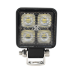 ECCO EW2B2PCP – Luz de Trabajo LED / 800 Lúmenes / 4 LEDs 10 W / Alcance 75 m (246.1 ft) / 12-24 VCD / IP67 e IP69K