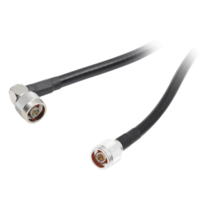 EPCOM INDUSTRIAL SN-400-NL-120T – Jumper con Cable LMR400 con Conectores N Macho / N Macho Angulo Recto, de 1.2 metros.
