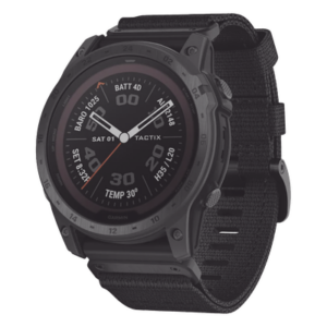 GARMIN 10-02704-10 – Reloj GPS Táctico Multideporte / Pantalla Solar MIP / Batería 37 Días / GPS Multibanda / 10 ATM / 32 GB